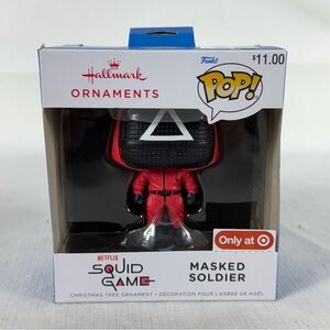 2024 Hallmark X Funko POP! Ornament Netflix SQUID GAME Marked Soldier (Target)